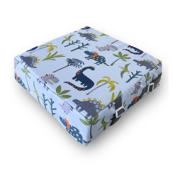 Children's Dinosaur Booster Cushions - Dino Days Blue