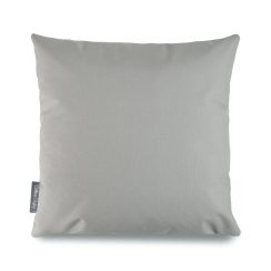Water Resistant Garden Cushion -  Silver Grey - Available in 3 Sizes, Square & Rectangular