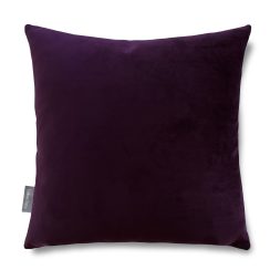 Luxury Super Soft Velvet Cushion - Plum - Available in 3 Sizes Square and Rectangular