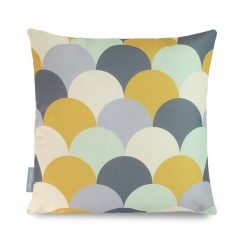 Water Resistant Garden Cushion - Scandi Hills Mustard